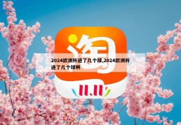 2024欧洲杯进了几个球,2024欧洲杯进了几个球啊