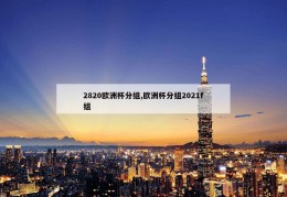 2820欧洲杯分组,欧洲杯分组2021f组