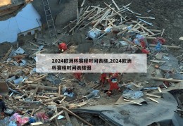 2024欧洲杯赛程时间表格,2024欧洲杯赛程时间表格图